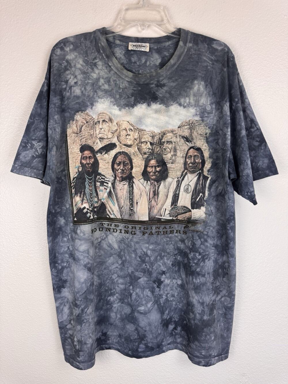 Vintage David Behrens Signature Apparel The Original Founding Fathers T-Shirt XL